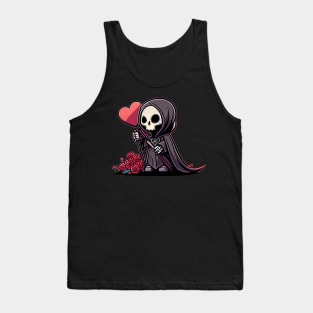 Valentine Grim Reaper Tank Top